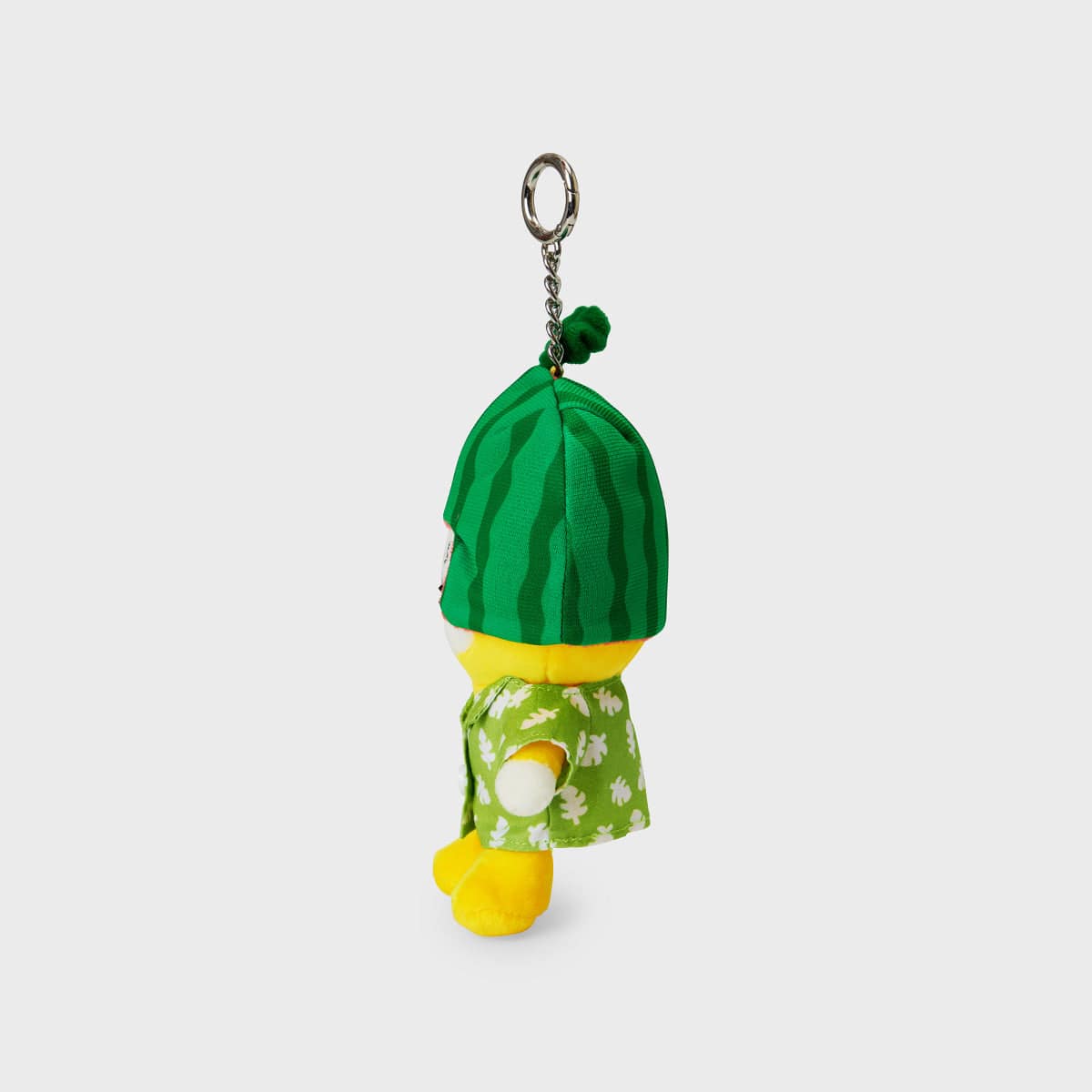 BT21 CHIMMY SUMMER LANE BODY BAG CHARM, porte-clés LINE FRIENDS, figurine CHIMMY sur fond blanc, style été K-pop