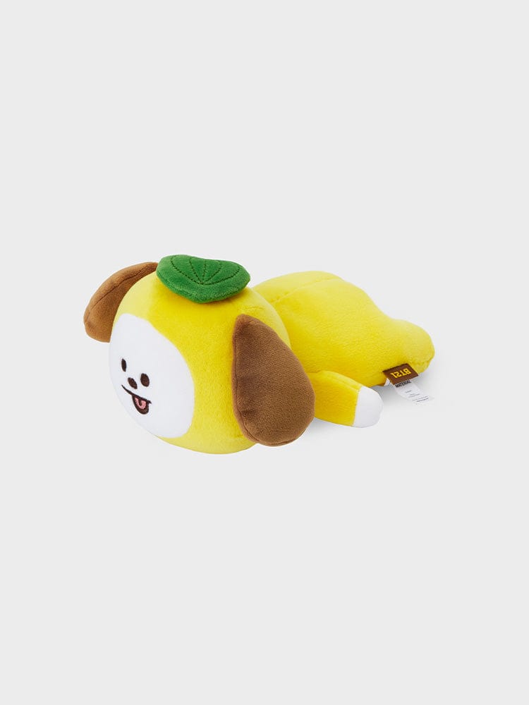 BT21 CHIMMY WRIST REST FOR MOUSE CHEWY CHEWY CHIMMY, peluche de CHIMMY Jimin BTS, sur fond clair, repose-poignet souris