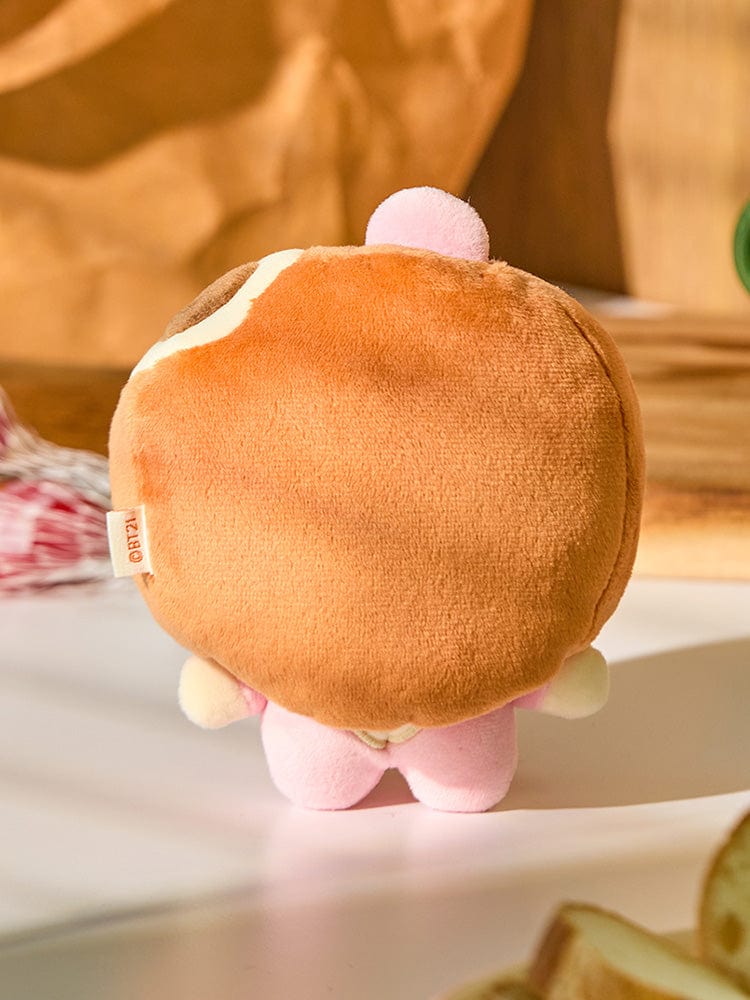 BT21 COOKY BABY COSTUME PLUSH DOLL BAKERY SHOP : peluche COOKY en costume bébé, décor boutique boulangerie, officielle BTS