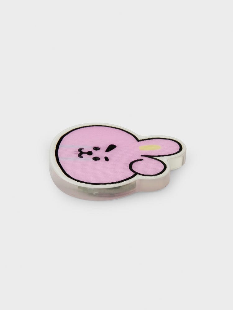BT21 COOKY LENTICULAR 3D MAGNET 2024 SEASON'S GREETINGS, magnet 3D lenticulaire officiel LINE FRIENDS sur fond clair