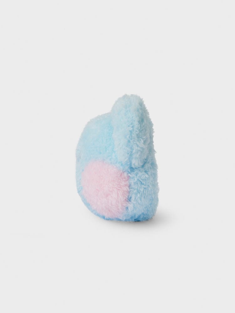 BT21 KOYA minini HANDHELD MIRROR GLITTER EDITION, peluche KOYA koala bleu ciel et rose, décor chambre, vue produit