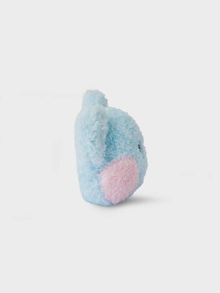BT21 KOYA minini HANDHELD MIRROR GLITTER EDITION : miroir de poche peluche koala KOYA bleu et rose, fond clair.