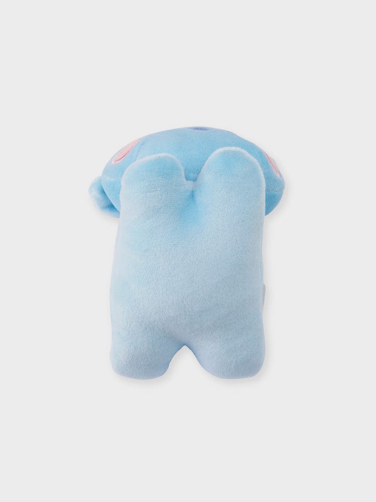 BT21 KOYA minini LYING DOLL officielle, peluche koala paisible RM, couchée, décor chambre, fond clair