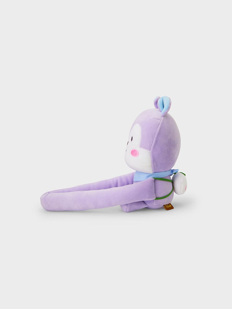 BT21 MANG BIG PLUSH MAGNET CHEWY CHEWY CHIMMY peluche officielle LINE FRIENDS, poney danseur masqué sur fond clair