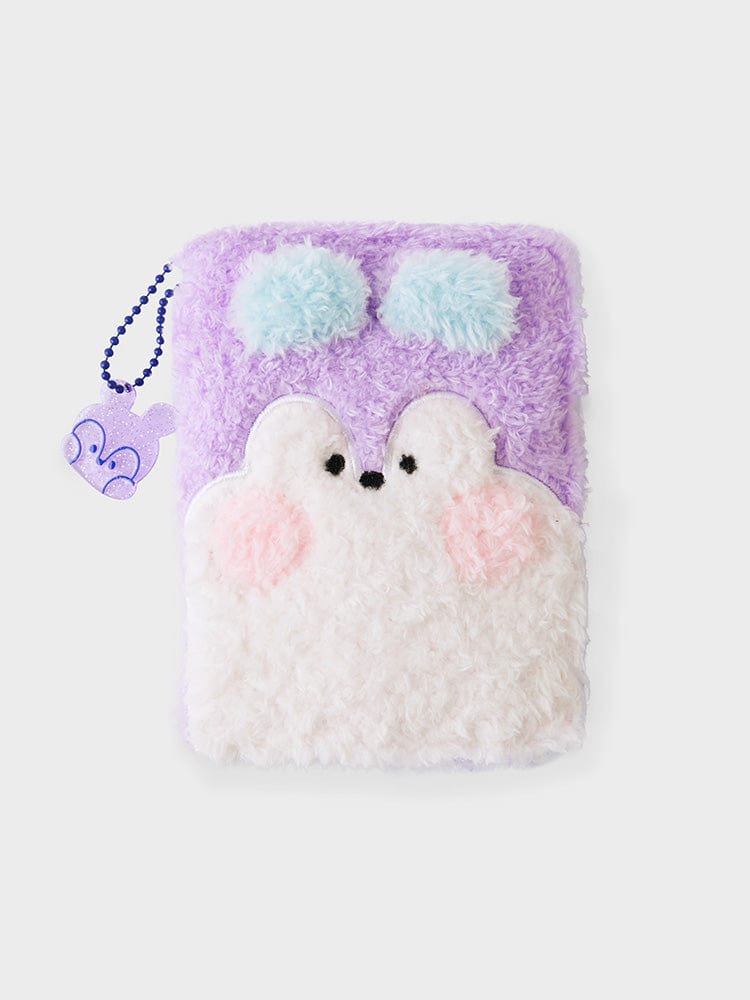 BT21 MANG minini PHOTO BINDER GLITTER EDITION : binder photo glitter MANG minini, visuel licencé LINE FRIENDS, pour école et bureau.