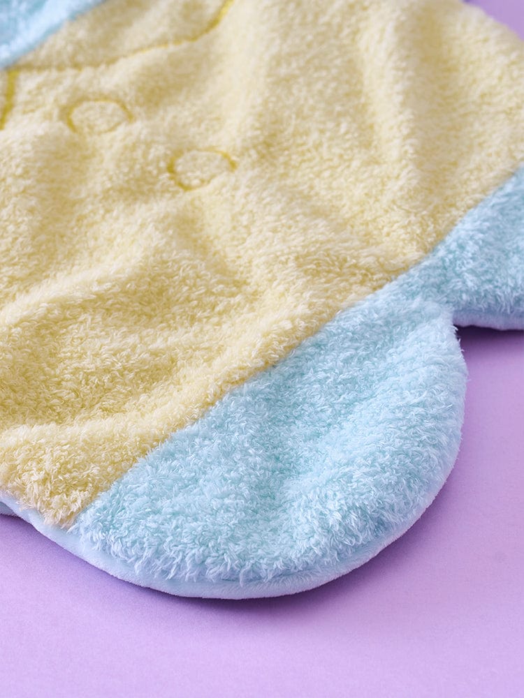 BT21 NEW BASIC KOYA SWEET DREAMS CHARACTER KNEE BLANKET, couverture genou KOYA koala LINE FRIENDS, bleu ciel et jaune, ambiance kawaii