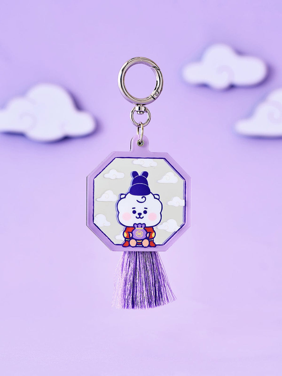 BT21 RJ BABY MIRROR KEYRING K-EDITION ver.2