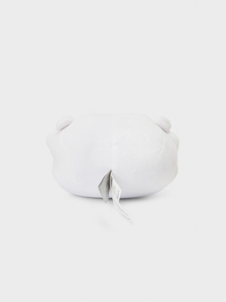 BT21 RJ BABY MOCHI FACE CUSHION (S) : coussin visage mochi alpaga blanc LINE FRIENDS, ambiance kawaii, décor intérieur