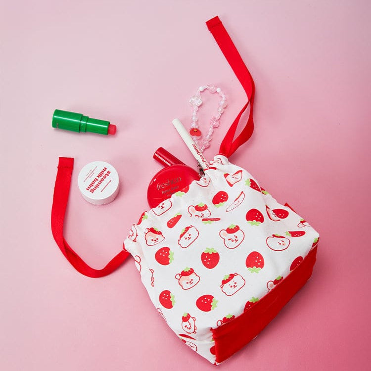 BT21  Strawberry Party String Pouch