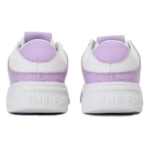 BTS x The Planet Oneil Shoes - Purple (HSBTS011-607), marque BTS, paire de baskets violet sur fond blanc.