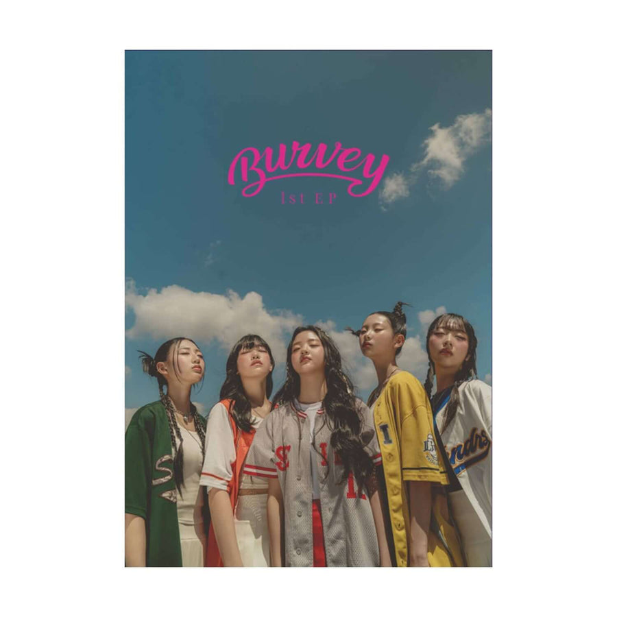BURVEY - 1st EP [A E I O U] - Album Kpop