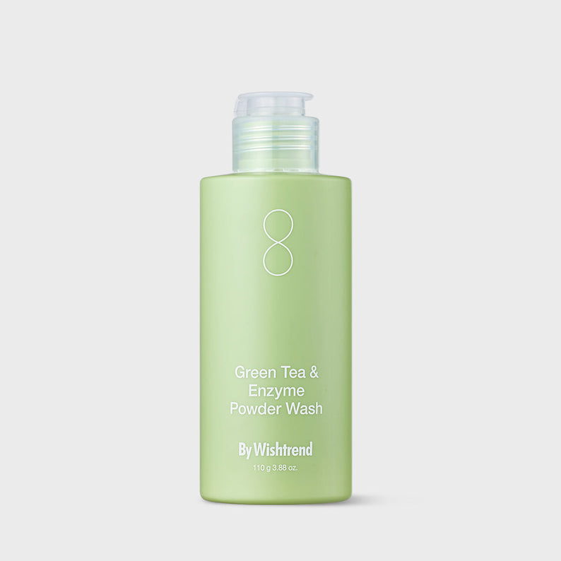 BY WISHTREND Green Tea & Enzyme Powder Wash 110g disponible sur Ma petite Coree, ton Eshop 100% K-beauty en direct de Seoul