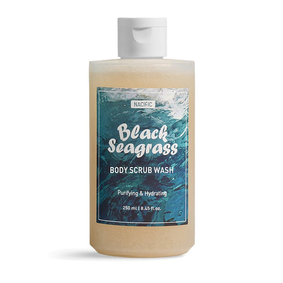 NACIFIC Black Seagrass Body Scrub Wash 250ml en stock sur Ma Petite Corée