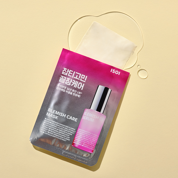 ISOI Blemish Care Mask disponible sur Ma petite Coree, ton Eshop 100% K-beauty en direct de Seoul