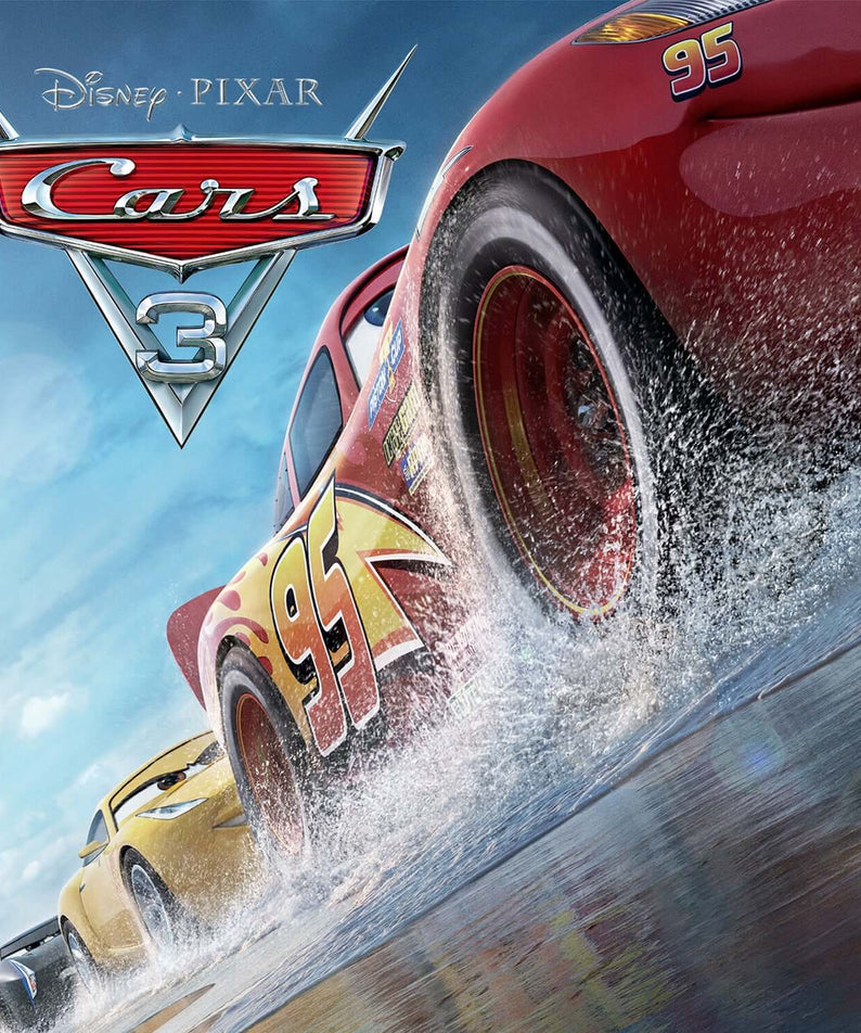 CARS 3 - O.S.T. - O.S.T. (Import) - Album Kpop, jaquette Disney•Pixar Cars 3 sur fond course voiture rouge 95