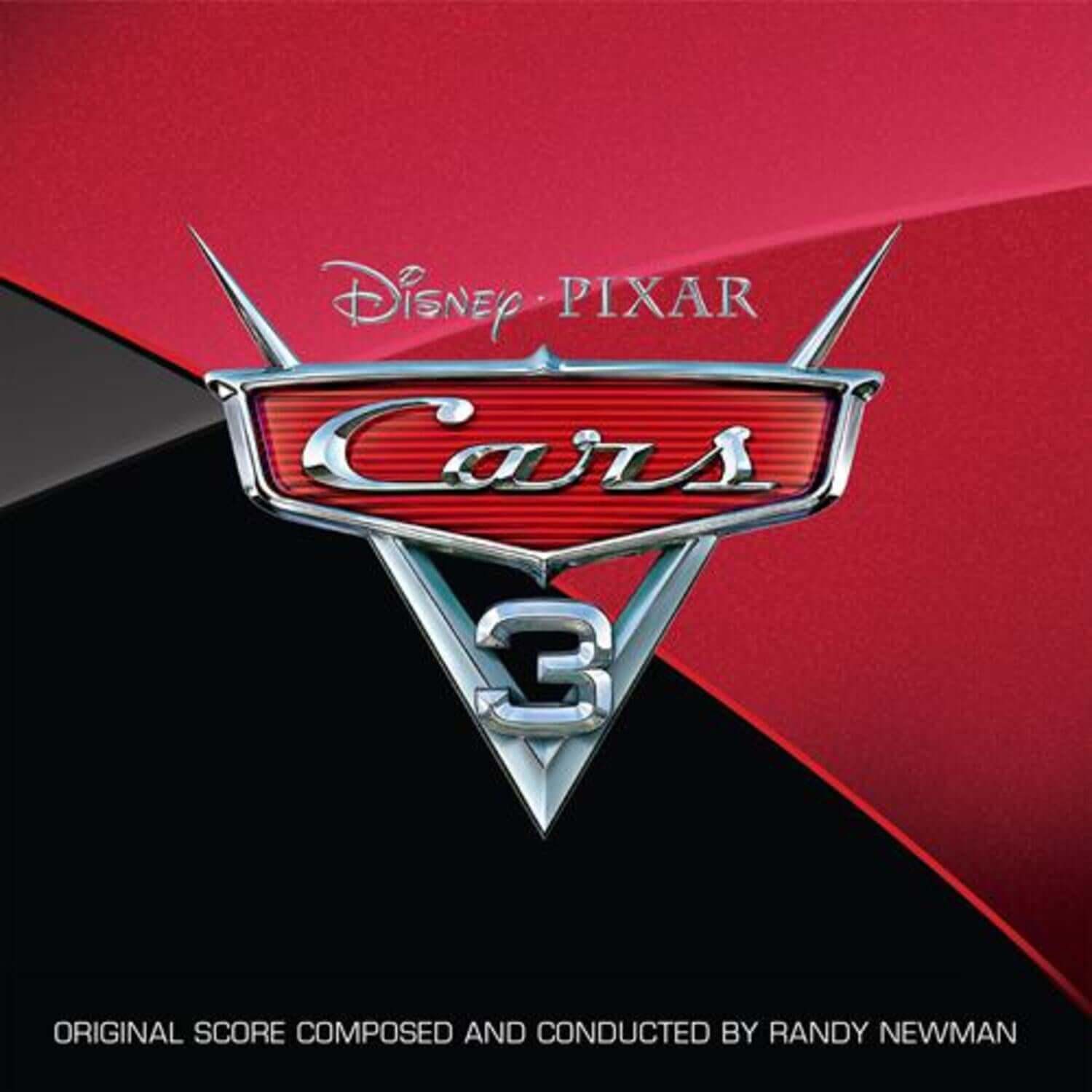 CARS 3 - Original Score (Randy Newman / Import) - Album Kpop, cover Disney Pixar Cars 3 rouge et noir, Randy Newman