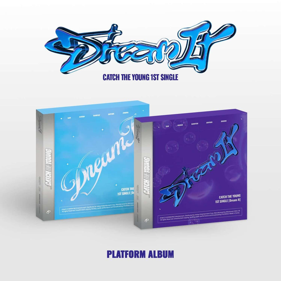 CATCH THE YOUNG - 1st Album [Dream It] (META) (Random) - Album Kpop