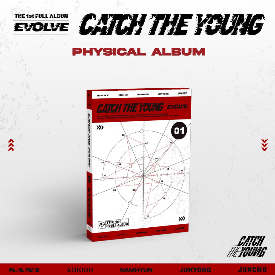 CATCH THE YOUNG - 1st Album [EVOLVE] (CD) - Album Kpop