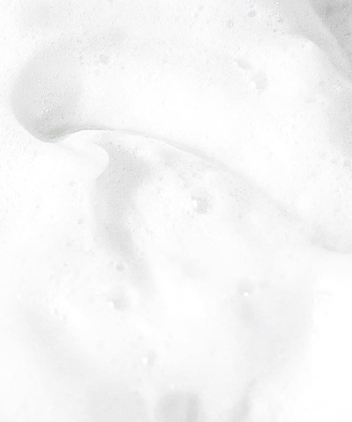 Texture de mousse pour CELIMAX Ji Woo Gae Baking Soda Deep Pore Foam Cleansing 150ml, nettoyant en profondeur.