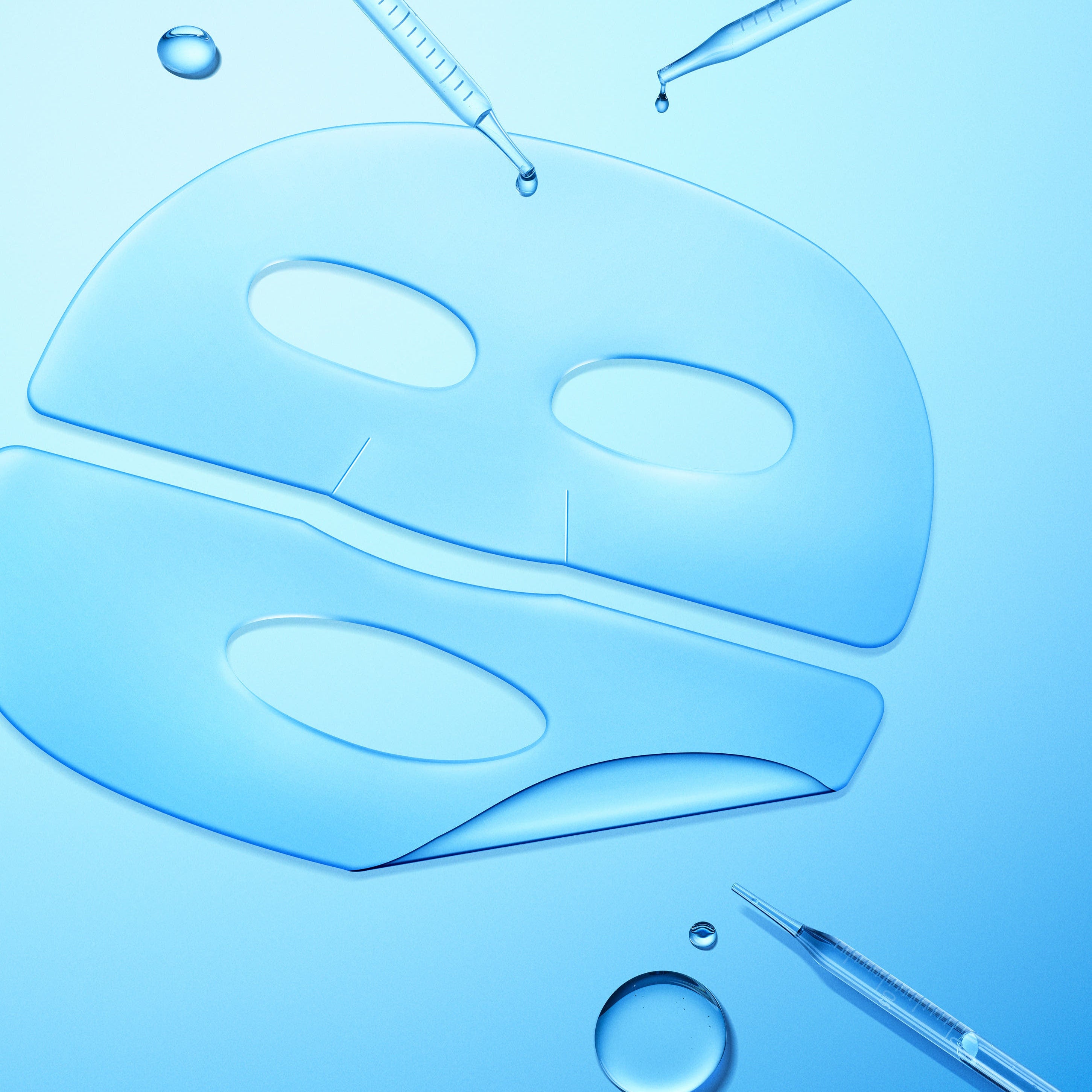 CENTELLIAN 24 Madeca Lab Gel Mask 22ml x 1 sheet, feuille de masque en gel sur fond bleu, marque Centellian 24