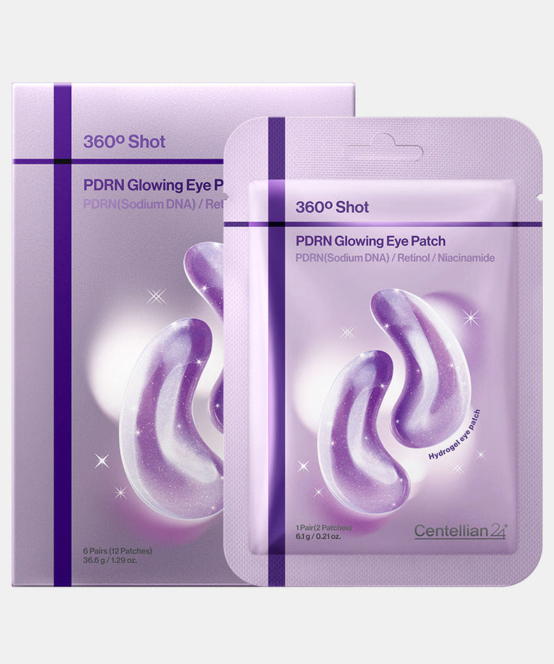 CENTELLIAN 24 360° Shot PDRN Glowing Eye Patch 6.1g 6 patches