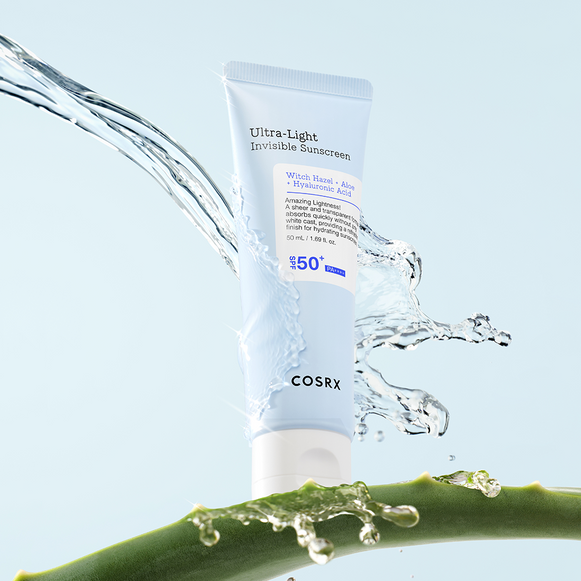 COSRX Ultra-Light Invisible Sunscreen SPF50+ PA++++ 50ml en stock sur Ma Petite Corée