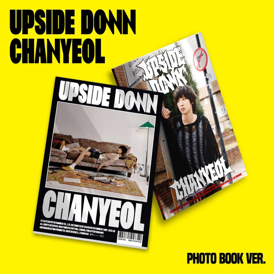 CHANYEOL - 2nd Album [Upside Down] (PHOTO BOOK Ver.) (Random 1 of 2) - Album Kpop