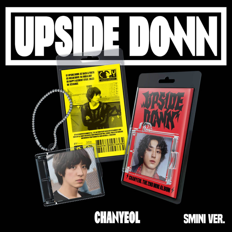 CHANYEOL - 2nd Album [Upside Down] (SMini Ver.)(Smart Album) (Random 1 of 2) - Album Kpop