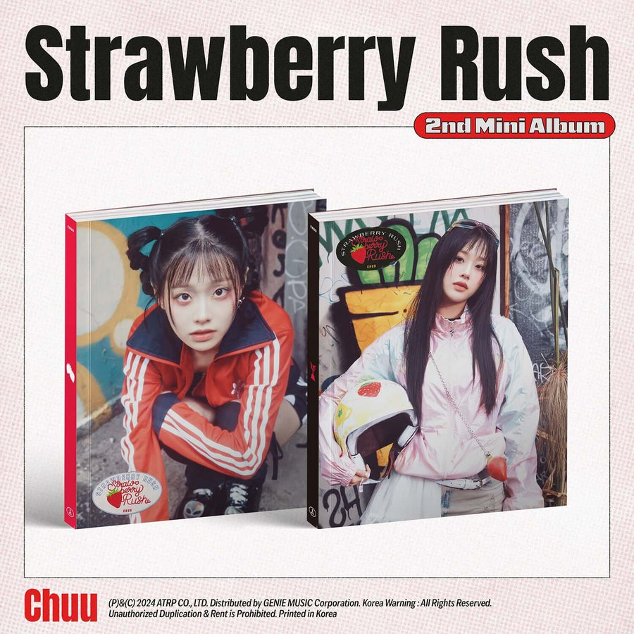 CHUU - [Strawberry Rush] (Strawberry ver. / Rush ver.) (Random) - Album Kpop