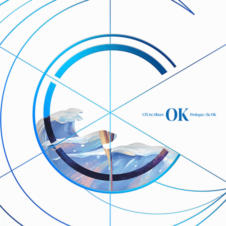 CIX - 1st Album 'OK' Prologue : [Be OK] (WAVE Ver.) - Album Kpop