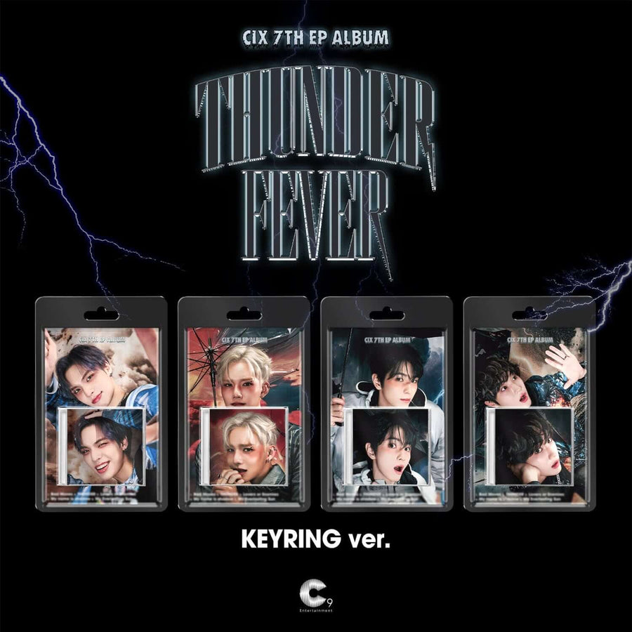 CIX - 7th EP Album [THUNDER FEVER] (Keyring Album) - Album Kpop