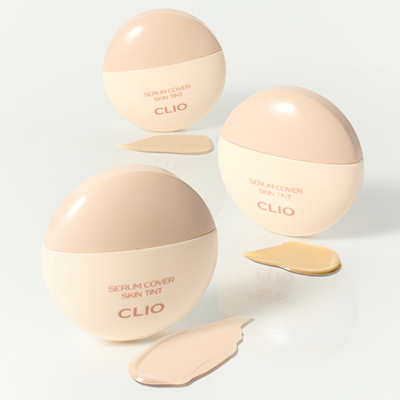 CLIO Serum Cover Skin Tint Special Set (Main Product + Puff)