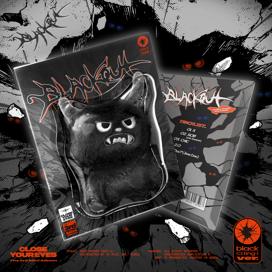 CLOSE YOUR EYES - The 3rd Mini Album [blackout] (black CLting-i ver.) - Album Kpop
