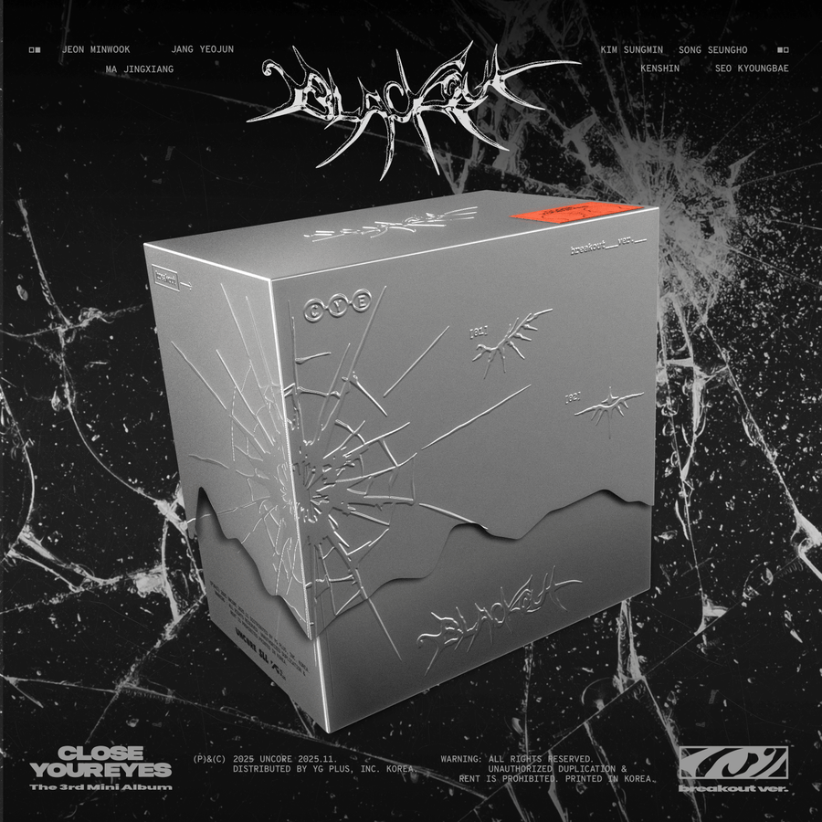 CLOSE YOUR EYES - The 3rd Mini Album [blackout] (breakout ver.) - Album Kpop