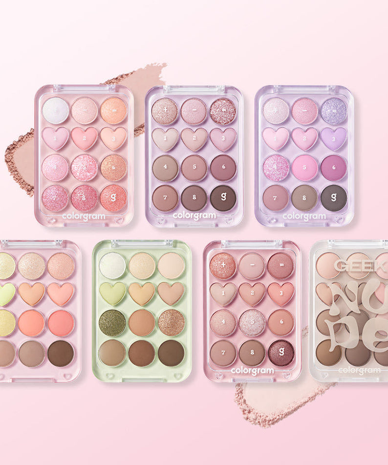 COLORGRAM Noontorial Eye Palette AD 9.9g
