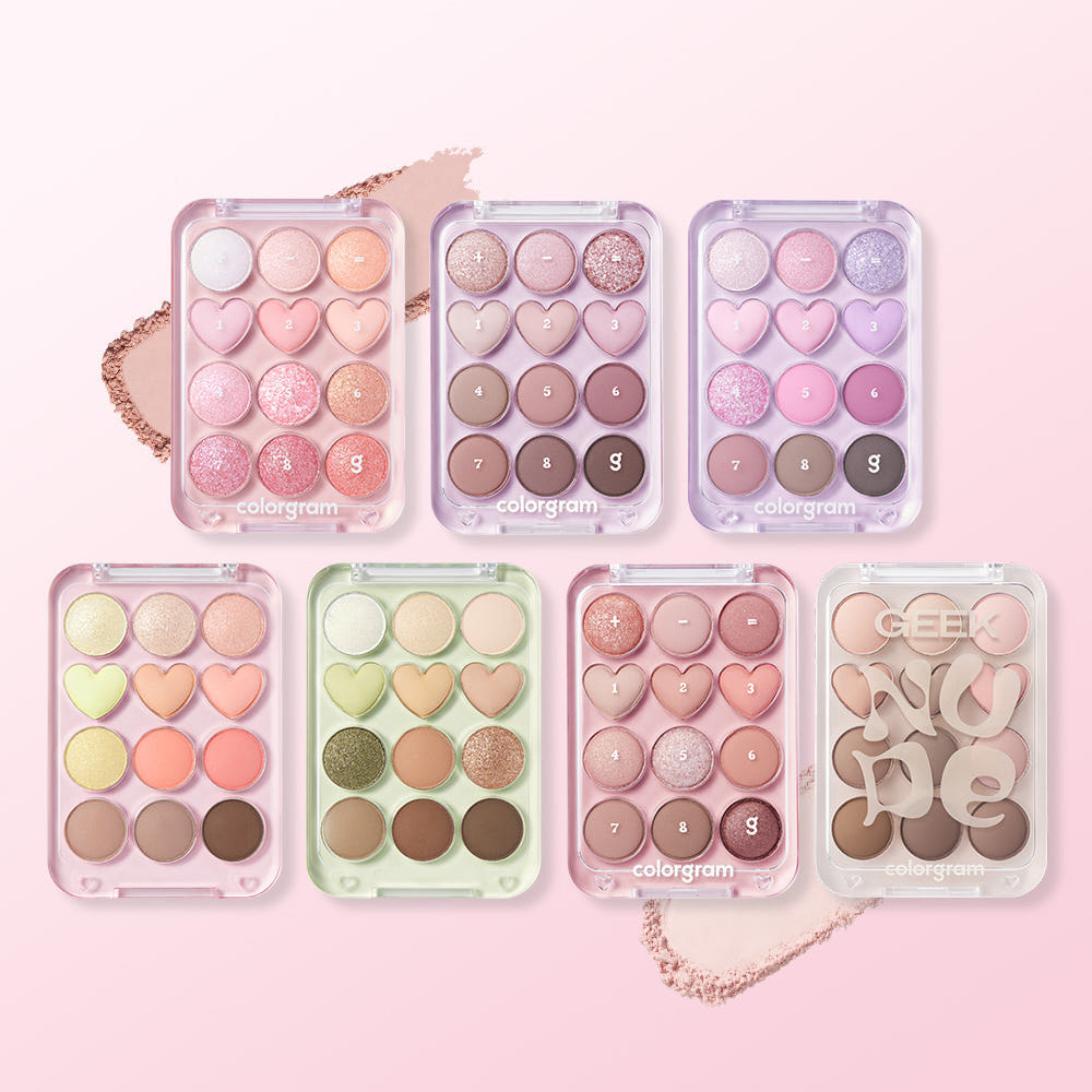COLORGRAM Noontorial Eye Palette AD 9.9g