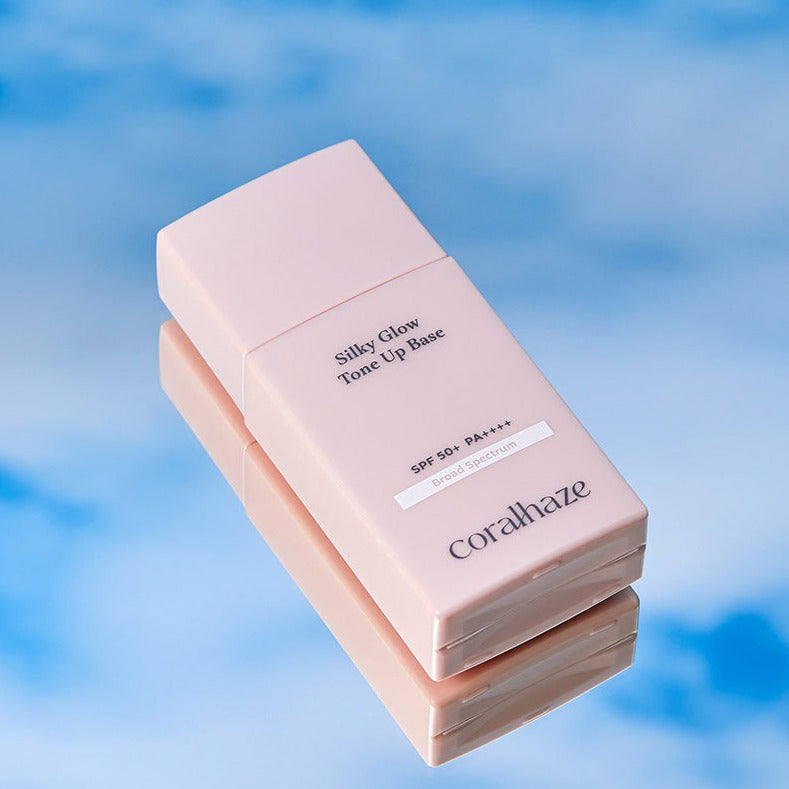 CORALHAZE Silky Glow Tone Up Base 30ml disponible sur Ma petite Coree, ton Eshop 100% K-beauty en direct de Seoul