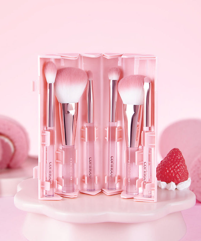 CORINGCO Pink Roll Brush 6p Set disponible sur Ma petite Coree, ton Eshop 100% K-beauty en direct de Seoul