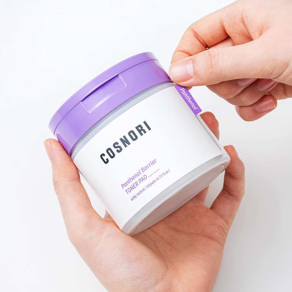 COSNORI Panthenol Barrier Toner Pads 60 Sheets