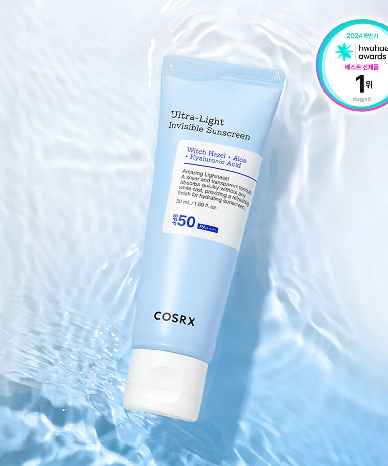 COSRX Ultra-Light Invisible Sunscreen SPF50+ PA++++ 50ml