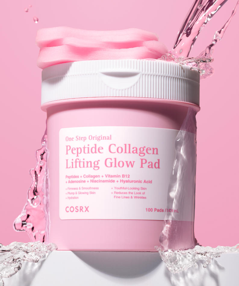 COSRX One Step Original Peptide Collagen Lifting Glow Pads (100 sheets)