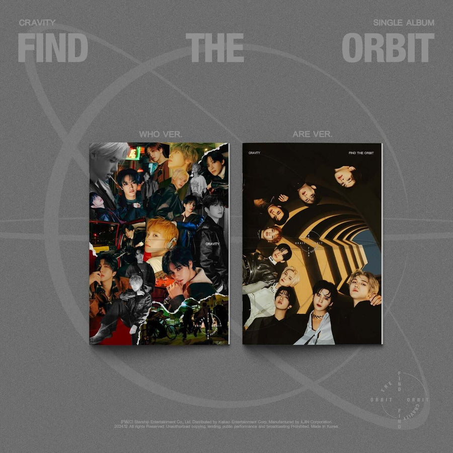 CRAVITY - CRAVITY Single Album [FIND THE ORBIT] (WHO ver. / ARE ver.) (Random) - Album Kpop