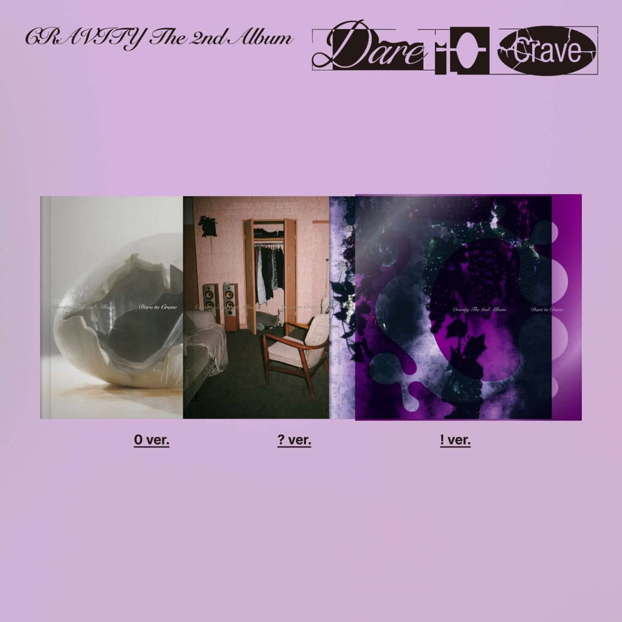 CRAVITY - The 2nd Album [Dare to Crave] (Random 1 of 3) - Album Kpop