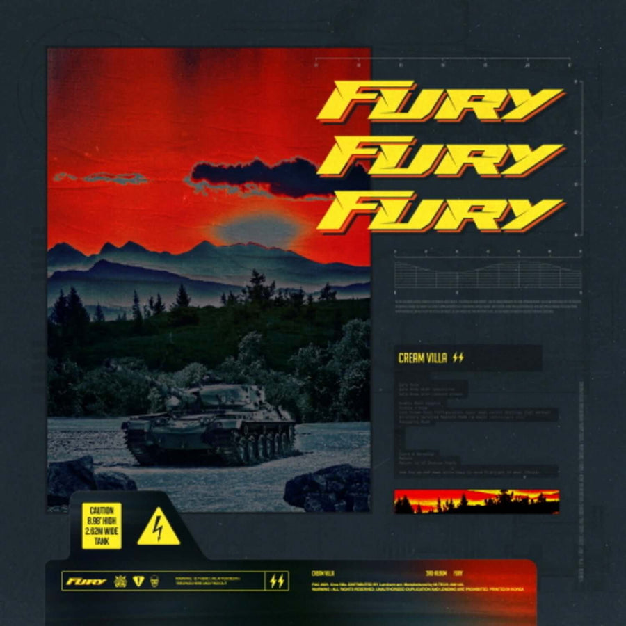 CREAM VILLA - 3rd Album [FURY] - Album Kpop