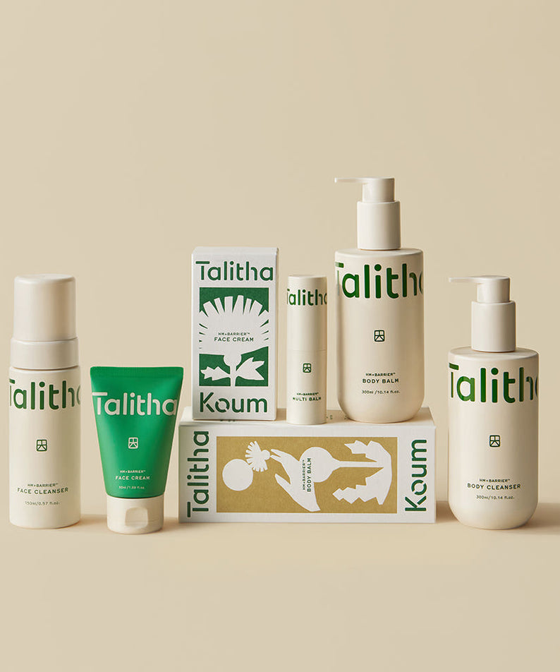 TALITHA KOUM HM+ Barrier Full Set (Face Cream, Multi Balm, Face Cleanser, Body Balm & Body Cleanser)