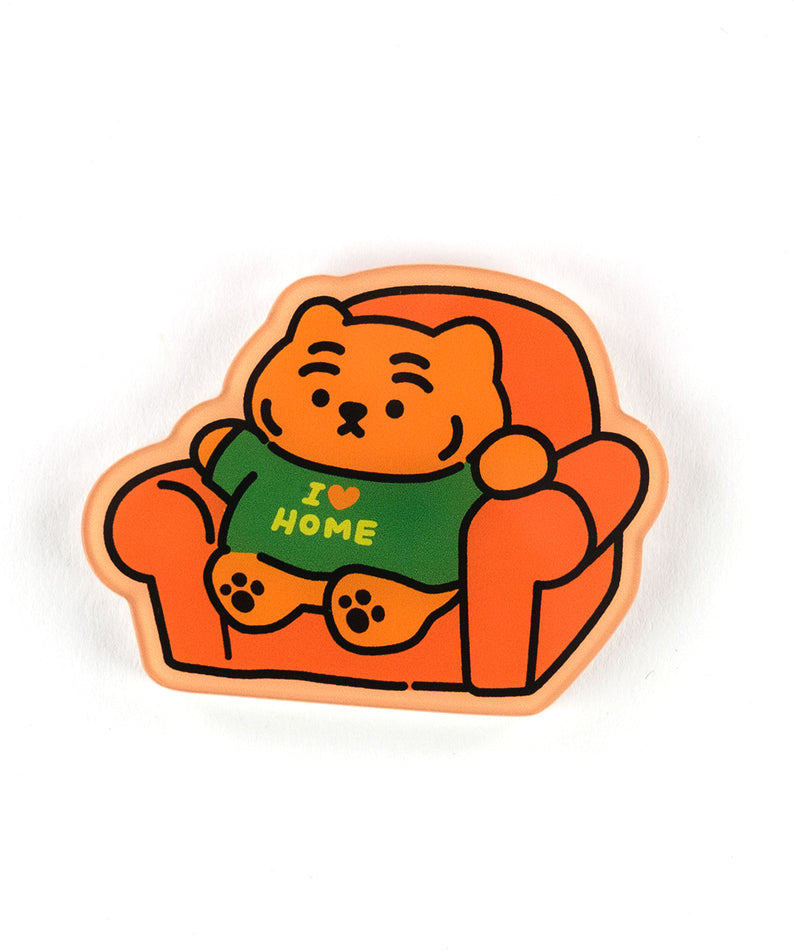 Muzik Tiger I Love Home Ddungrangi Acrylic Magnet 4 Types