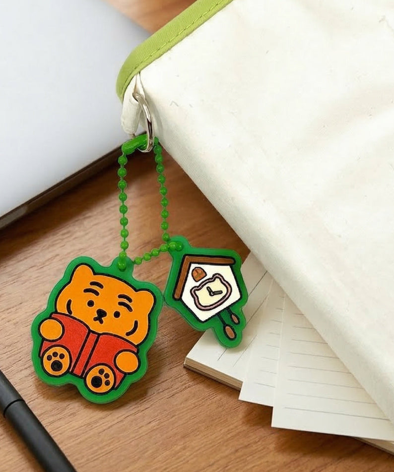 Muzik Tiger I Love Home Acrylic Keyring 4 Types
