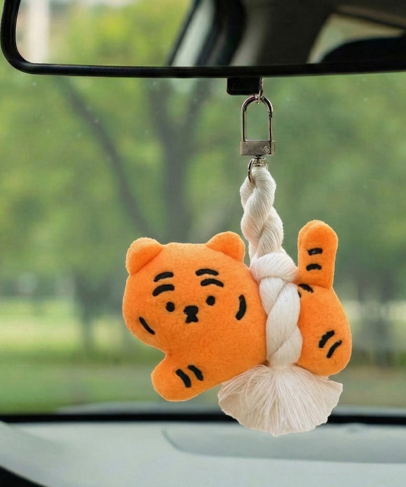 Muzik Tiger Exorcism Pollock Pollock Doll Keyring