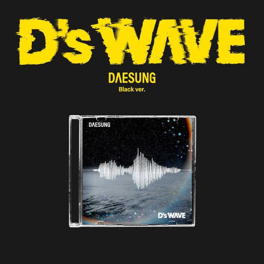 DAESUNG - 1st Mini Album [D’s WAVE] (Black Version) - Album Kpop