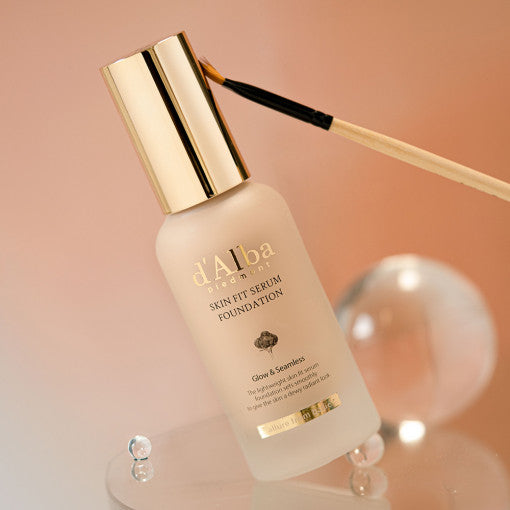 D'ALBA Vegan Skin Fit Serum Foundation 30ml disponible sur Ma petite Coree, ton Eshop 100% K-beauty en direct de Seoul